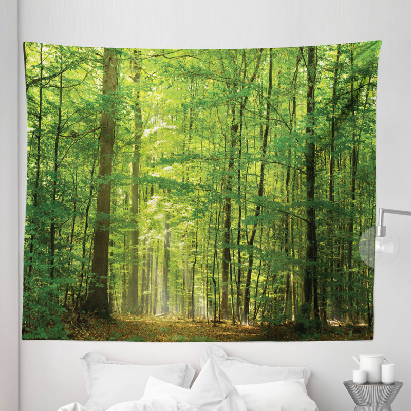Microfiber Wall Hanging, 264.16cm H x 223.52cm W