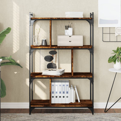 Westmalle 76cm W Steel Etagere Bookcase