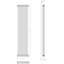 Uxbridge Vertical Traditional Colosseum Radiator-40191305-40191306