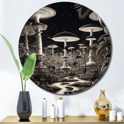 Metal Wall Clock