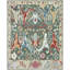 High-Quality Hand-Knotted Green And Gold Area Rug-459898685