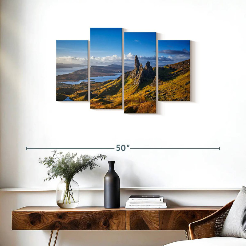 Harpa Old Man Of Storr, 22" H x 36" W