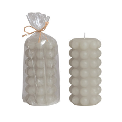 Nessa Unscented Pillar Candle