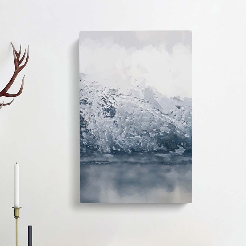 Splash in Abstract - Wrapped Canvas, 91cm H x 60cm W x 3cm D