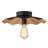 1-Light Semi-Flush Mount