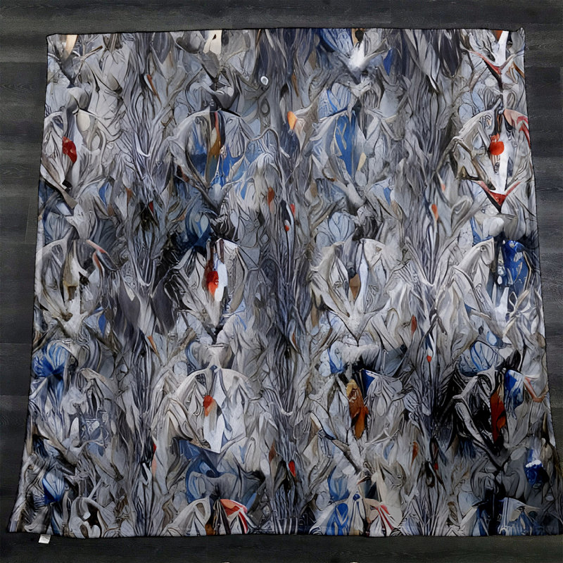 Throw Blanket, 51" W x 60" L