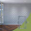 Très petits panneaux muraux décoratifs en acrylique Granby, l 7 3/8 po x H 7 3/8 po x T 1/8 po, gris foncé-133506159-133506161