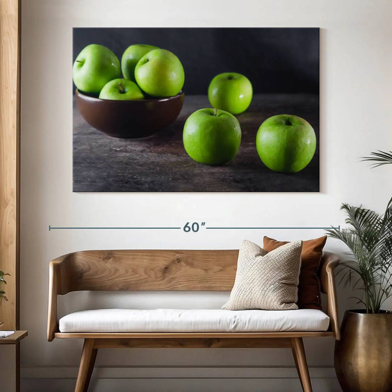 Apples, 34" H x 51" W