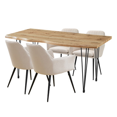 Mose 4 - Person Dining Set