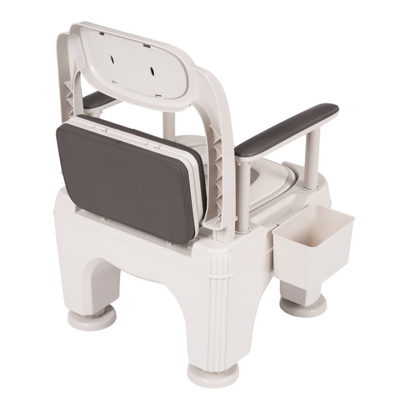 M3742 Lomana Bedside Toilet for Elderly, Coffee