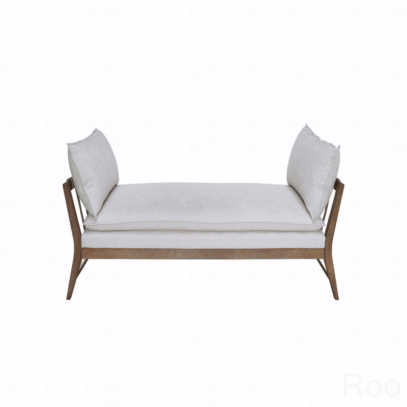 Daybed W/ Leather Strap Detail