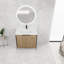 Meuble-lavabo autoportant avec lavabo en résine