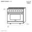 Kucht 36'' W Dual Fuel Free Standing Range-1015928516
