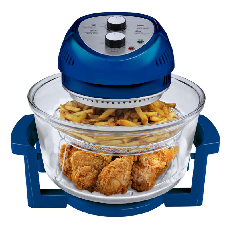 Granitestone 16-Quart Oil-Less Air Fryer & Countertop Oven, Blue
