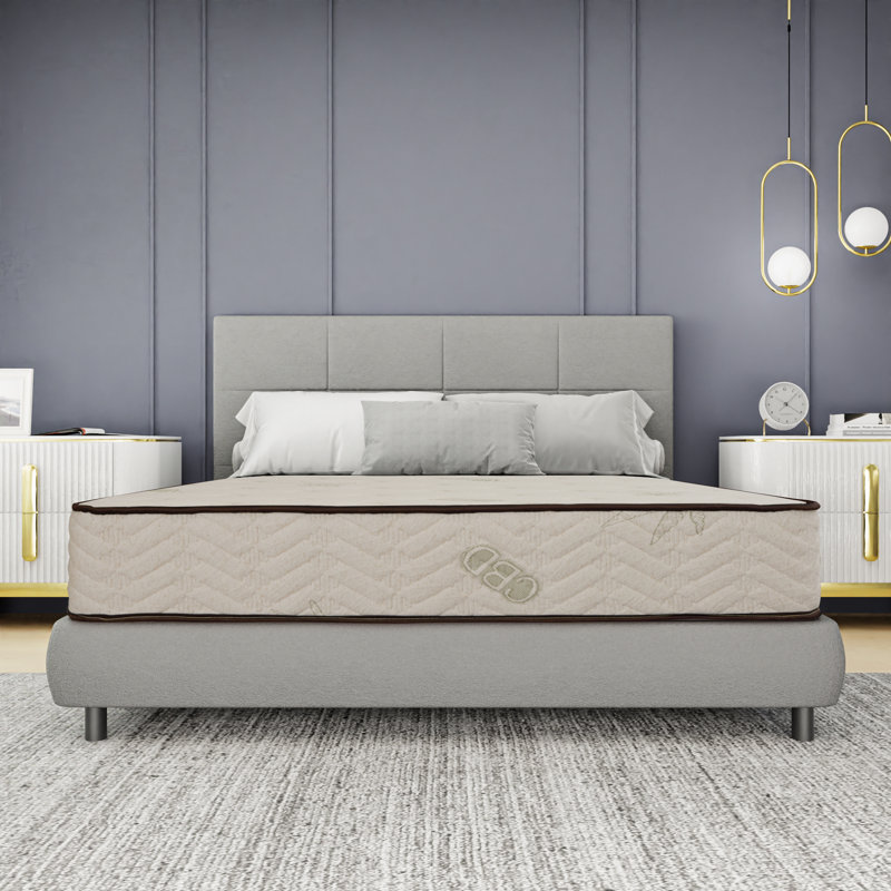  Orthopedic Mattress 12.5 Inch Firm Quilted-Top Mattress, Full 