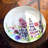 Summer Aquarelle Fine China Porcelain Dinner Plate