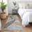 Premium Machine Washable Prisco Gray Rug-2120670400