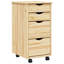 Solid Wood Rectangle Accent Chest