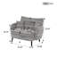 Fauteuil d'appoint rembourré Mid-Century-1135609221