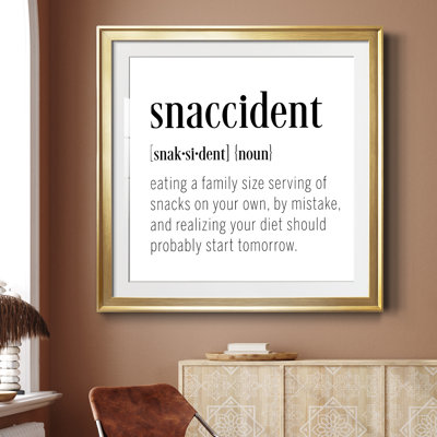 Snaccident Définition - Cadre photo, art textuel