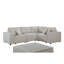 Canapé modulaire modulaire avec repose-pieds