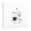 I Run on Jesus and Coffee 1 Piece Wrapped Canvas Wall Art-730395070