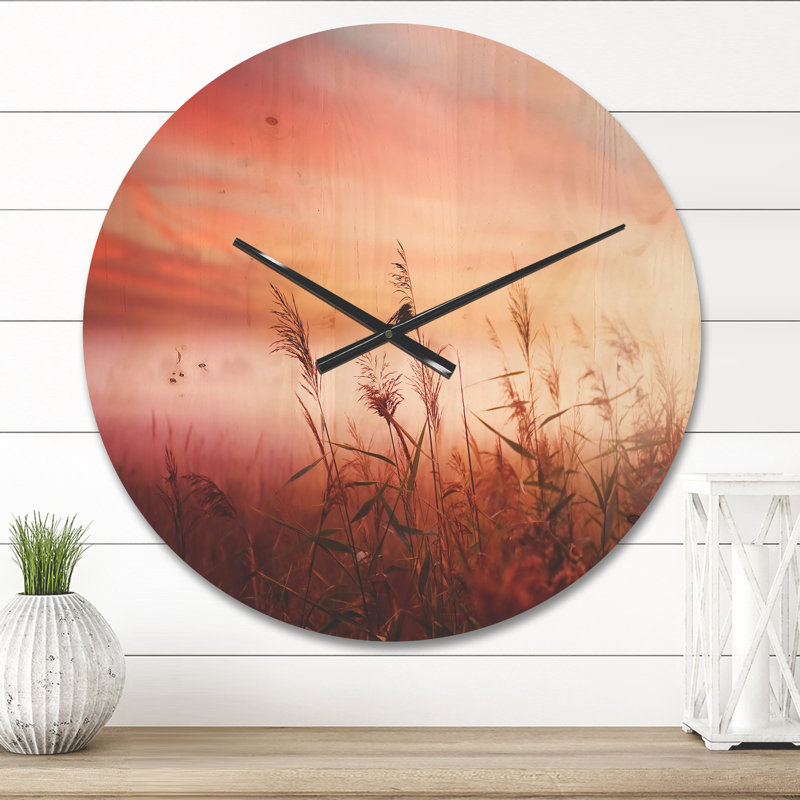 Horloge murale Foggy Land, Petit