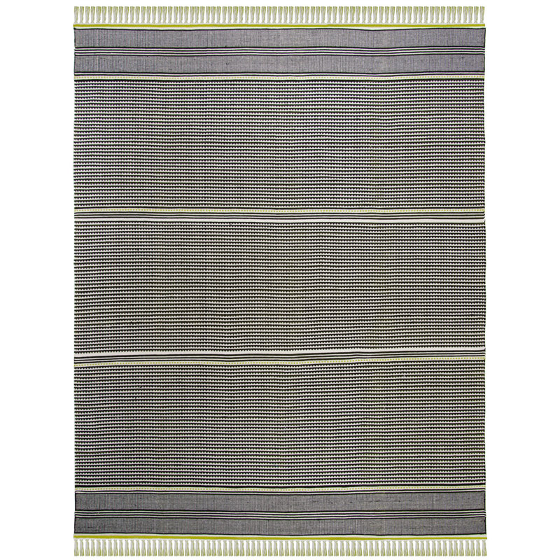 Granada Hand Woven Performance Striped Rug, Rectangle 8' x 10'