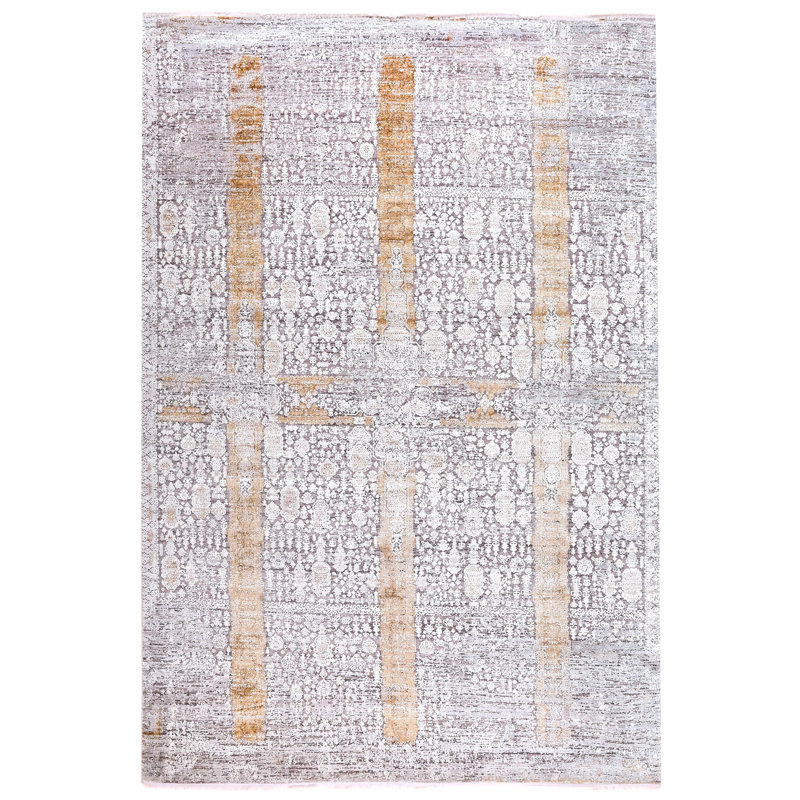Tapis turc blanc cassé 7 x 9