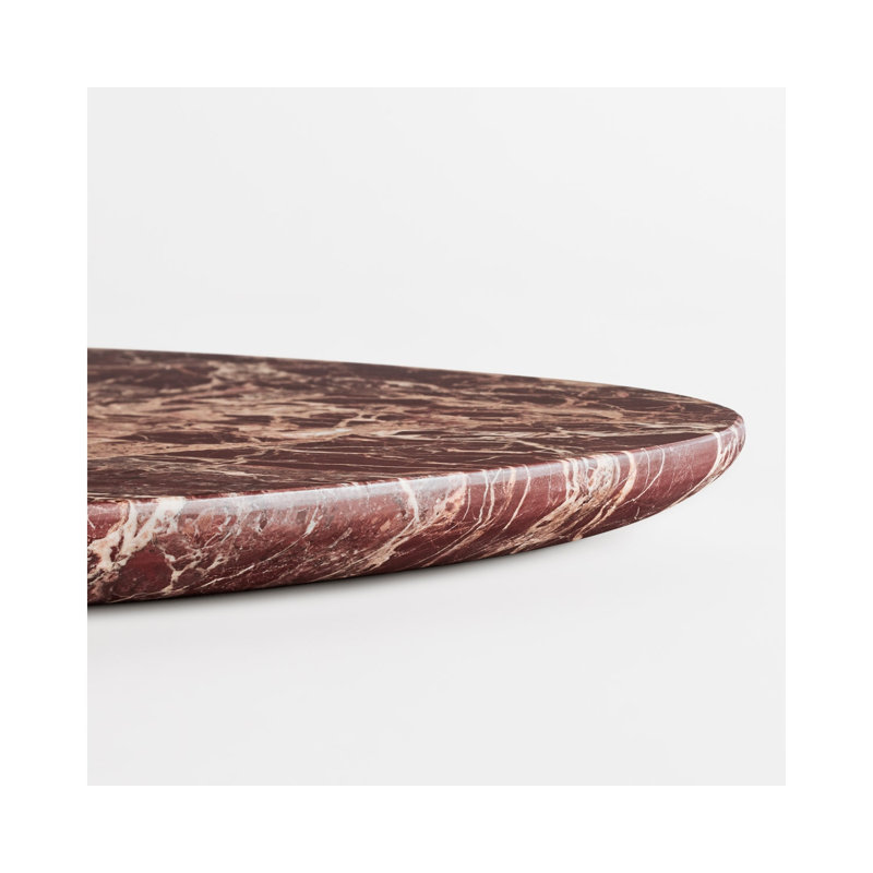 Delicious Marble Decorative Tray, 1" H x 16" W x 13" D, Cherry Marble