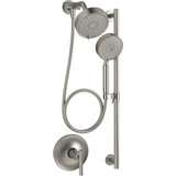 Kohler Purist Performance Showering Kit, 2.5 GPM Multifunction Showerhead and Handshower Package, Three Spray Settings