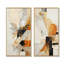 «Black Twilight Dream Abstract Collages II», ensemble de 2 décorations murales abstraites-102583451-102583455