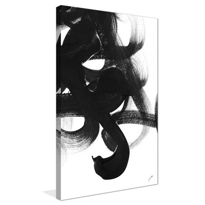 " Noir Strokes I " by Gina Ritter