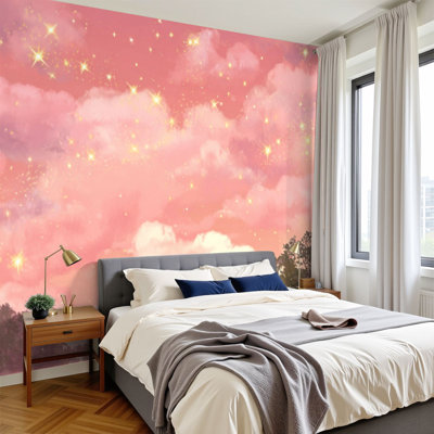 Papier peint autocollant Boho Clouds