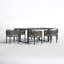 Scotia 79'' Rectangular Outdoor Dining Set with Cushions-104596857