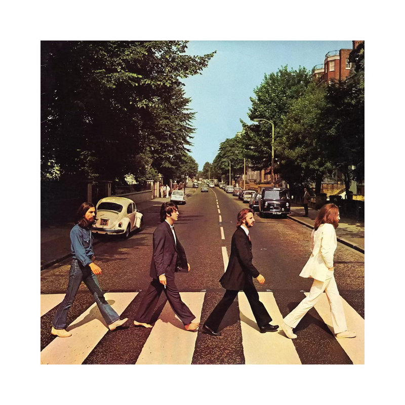 Abbey Road by Radio Days - Wrapped Canvas Gallery-Wrapped Canvas Giclée, 37cm H x 37cm W