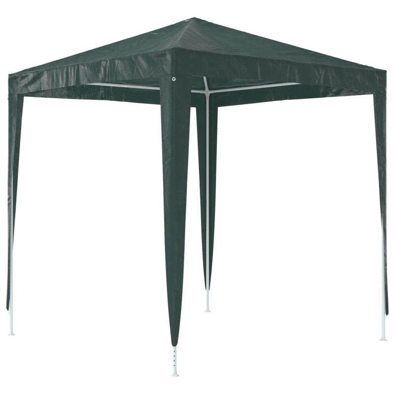Barnhardt 2m x 2m Steel Party Tent, Green
