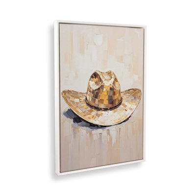 Cowboy Essentials in Tan II Canvas Print