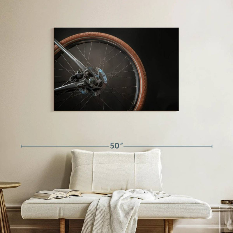 Roue de vélo Mehar Brown, H 26 po x l 39 po