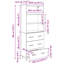 69.5 cm W Highboard-1067374370