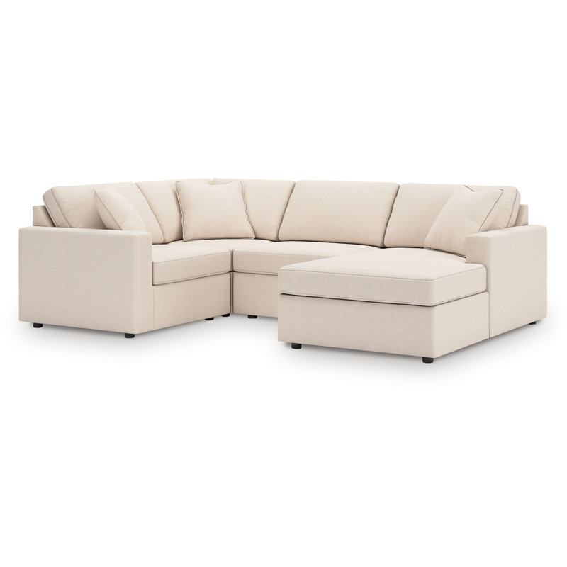 Canapé modulaire 4 pièces avec méridienne Modmax, Orienté à droite