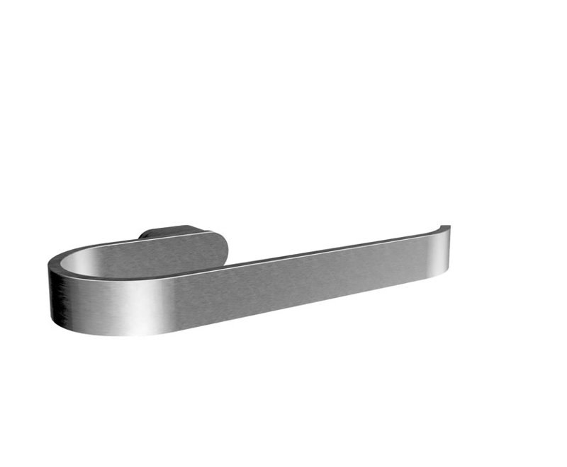 Barre à serviettes murale 8 "Flow, Nickel brossé