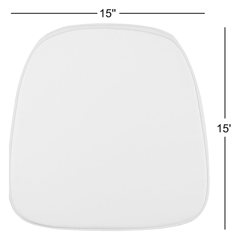 Soft Fabric Chiavari Chair Cushion