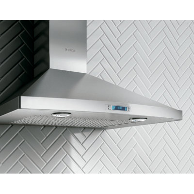 Elica 36"" 600 Convertible Wall Mounted Range Hood with Microhole Filter Light Included Stainless Steel -  EPL636S2