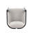 Pula Outdoor Patio Aluminum Counter Stool, Bar Chair, Black Frame With Grey Cushion, Set Of 2-175911180