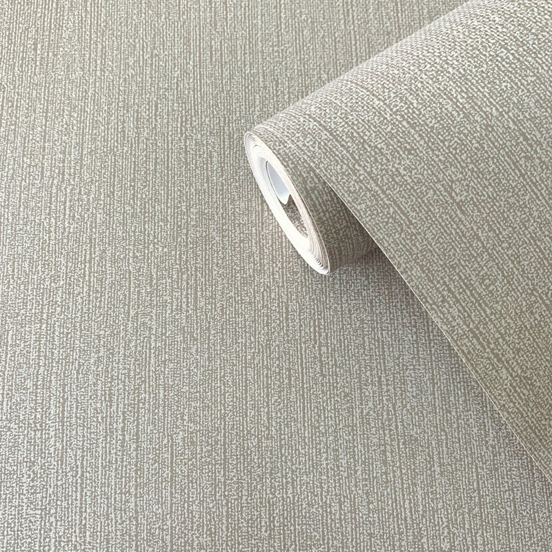 Boutique Shimmery Weave Wallpaper Roll, Cream
