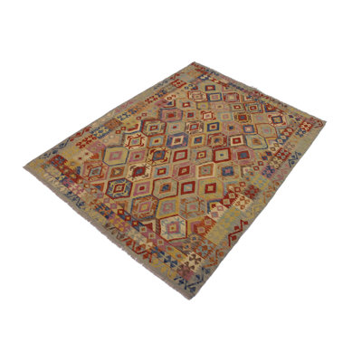 Madiah Wool Geometric Indoor Rug