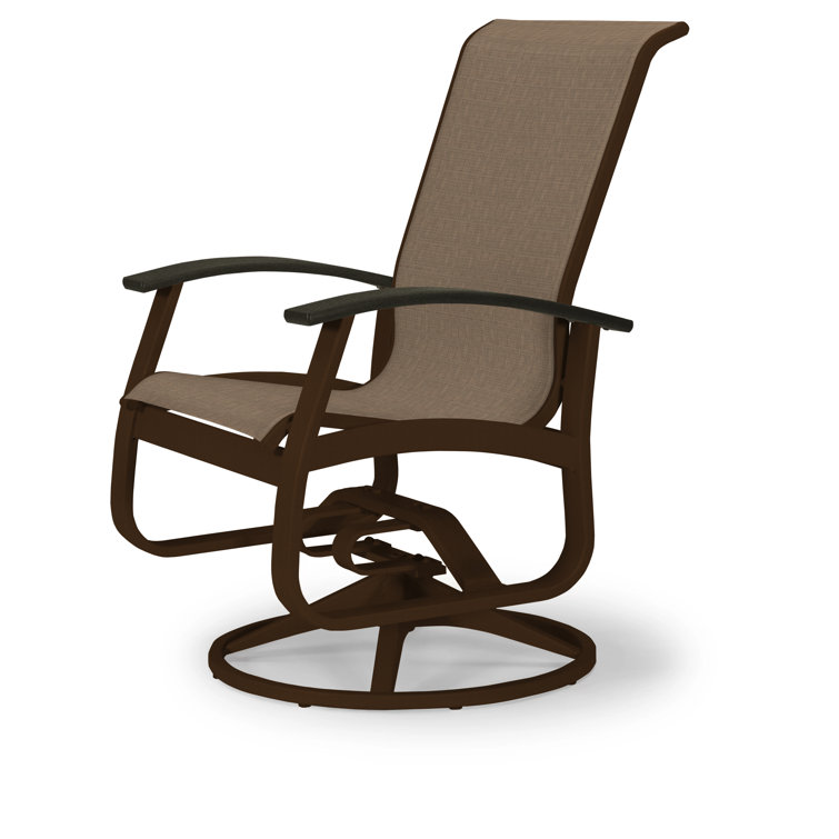 Chaise de patio pivotante Askar