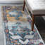 Tapis oriental gris / bleu Honig-1276596611