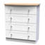 77cm W 4 - Drawer Chest of Drawers-1005874930